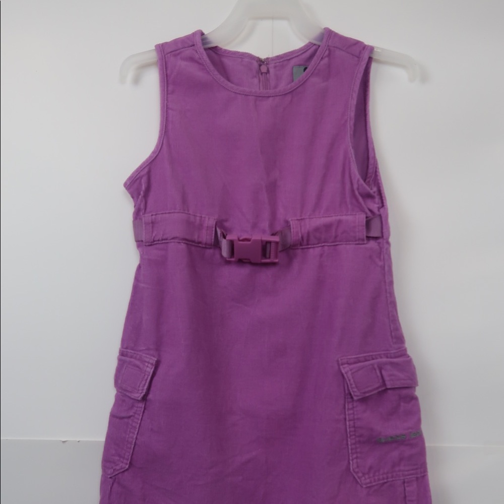 Guess Girls Corduroy Sleeveless Dress Size 7 - Picture 3 of 12